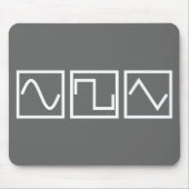 Sinus-quadratisches Tri Mousepad (Vorne)
