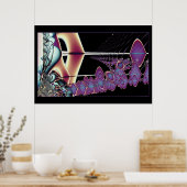 Sinusgebirge 2 poster (Küche)