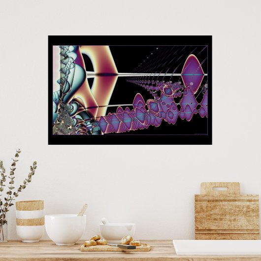 Sinusgebirge 2 poster (Küche)