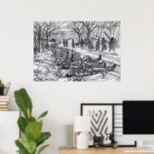 Sinz Nachmah Poster (Heimbüro)