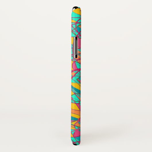 Siobhan von der verwaisten schwarzen abstrakten Case-Mate iPhone hülle (Hinten/Rechts)