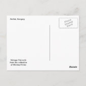 Siófok, Ungarn Postkarte (Rückseite)