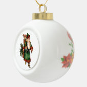 Siôn Mais-Weihnachtsverzierung Keramik Kugel-Ornament (Rechts)