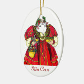Siôn Mais-Weihnachtsverzierung Keramik Ornament (Links)