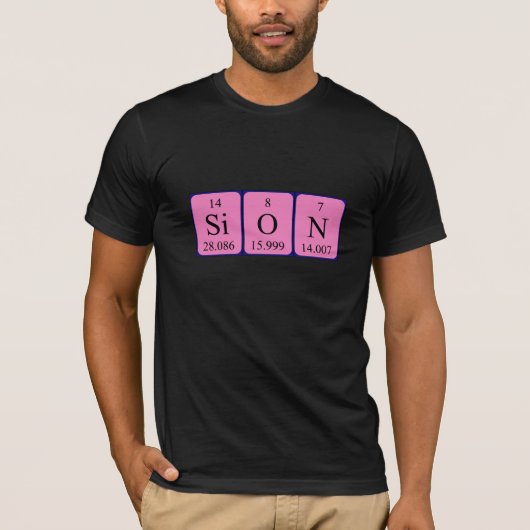 Sion Periodenname Shirt (Vorderseite)