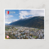 Sion - Schweiz Postkarte (Vorderseite)