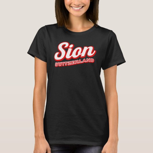 Sion Schweiz T-Shirt (Vorderseite)