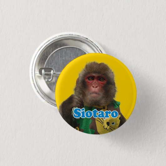 SiotaroBack Button.し う た のろお缶Versicherungspolicen Button (Vorne & Hinten)