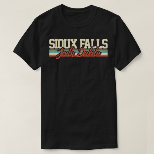 Siou Falls South Dakota Geschenkpullover T-Shirt (Design vorne)