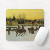 Sioux Camp in Wounded Knee von John Hauser Mousepad (Mit Mouse)