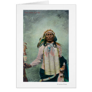 Sioux Chief Iron Schwanz Portrait