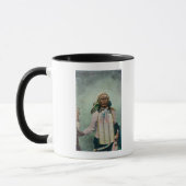 Sioux Chief Iron Schwanz Portrait Tasse (Links)