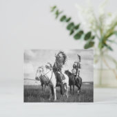 Sioux Chiefs, 1905 Postkarte (Stehend Vorderseite)