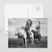 Sioux Chiefs, 1905 Postkarte (Vorne/Hinten)