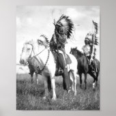 Sioux Chiefs Edward S Curtis 1905 Poster (Vorne)
