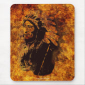 Sioux Chieftain Native American Gift Mousepad (Vorne)