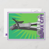 Sioux City, IA Postkarten (Vorne/Hinten)