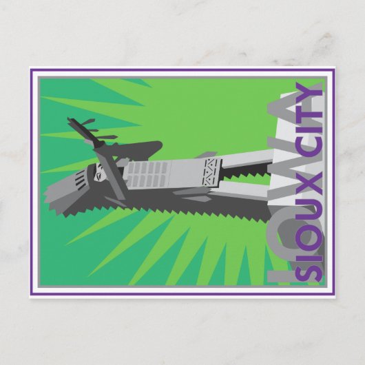 Sioux City, IA Postkarten (Vorderseite)