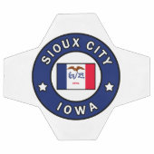 Sioux City Iowa Fußball (Flach)