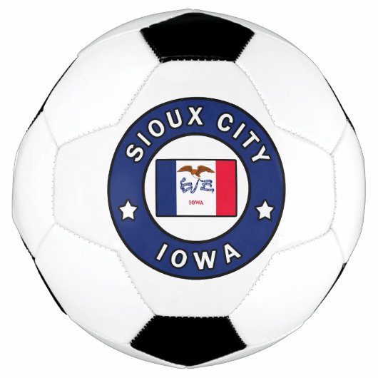 Sioux City Iowa Fußball (Vorderseite)