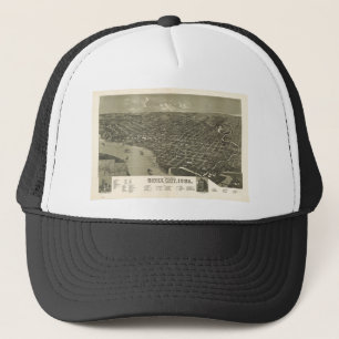 Sioux City, Iowa im Jahre 1888 Truckerkappe