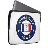 Sioux City Iowa Laptopschutzhülle (Vorne Rechts)