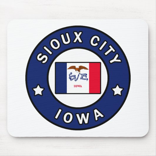 Sioux City Iowa Mousepad (Vorne)