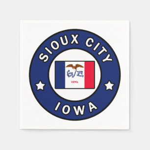 Sioux City Iowa Serviette