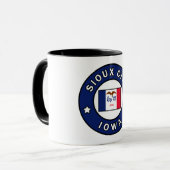 Sioux City Iowa Tasse (Vorderseite Links)