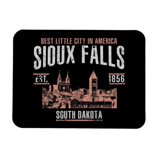 Sioux Falls Magnet (Horizontal)