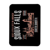 Sioux Falls Magnet (Vertikal)