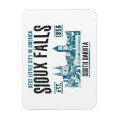Sioux Falls Magnet (Vertikal)