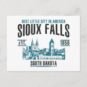 Sioux Falls Postkarte