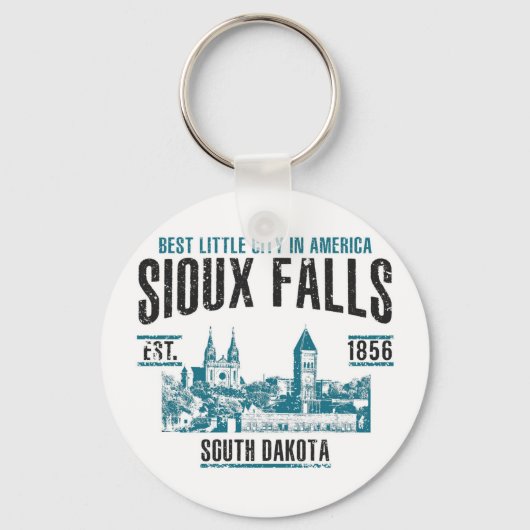 Sioux Falls Schlüsselanhänger (Vorderseite)