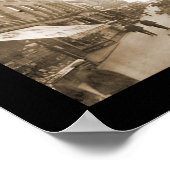 Sioux Falls SD Streets Foto 1907 Poster (Ecke)