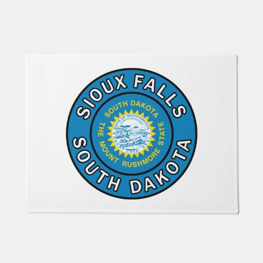 Sioux Falls South Dakota Fußmatte (Vorderseite)