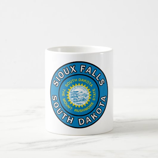 Sioux Falls South Dakota Kaffeetasse (Mittel)