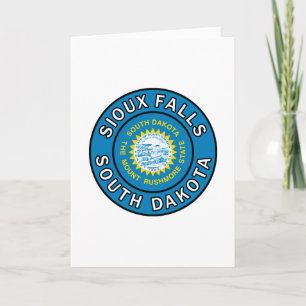 Sioux Falls South Dakota Karte
