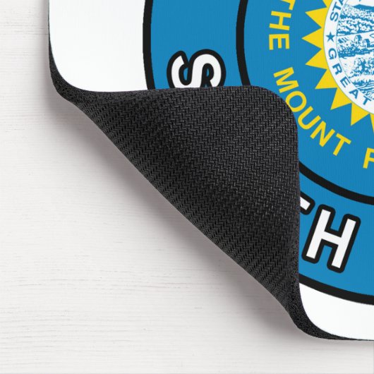 Sioux Falls South Dakota Mousepad (Ecke)