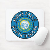 Sioux Falls South Dakota Mousepad (Mit Mouse)