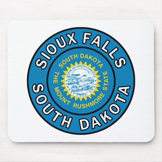 Sioux Falls South Dakota Mousepad (Vorne)