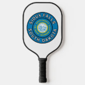 Sioux Falls South Dakota Pickleball Schläger (Vorderseite)