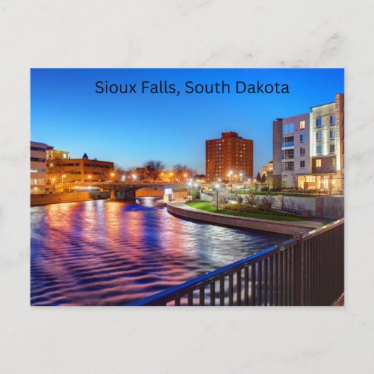 Sioux Falls, South Dakota Postcard Postkarte (Vorderseite)