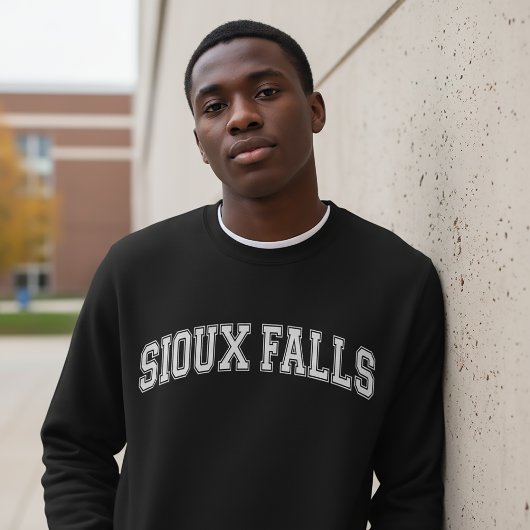 SIOUX FALLS University Style Sweater Uni Sweatshirt