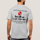 Sioux- Fallstauchen-Bar-Ausflug 2012 T-Shirt (Rückseite)