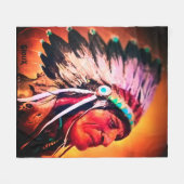 Sioux-Häuptling Fleecedecke (Vorderseite (Horizontal))