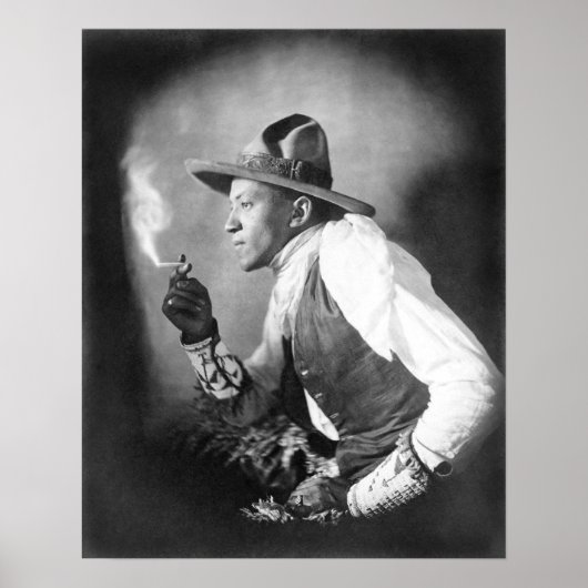 Sioux Indian, 1908. Vintages Foto Poster (Vorne)