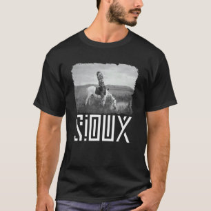 Sioux-Indianer auf Pferd Native American Indian St T-Shirt
