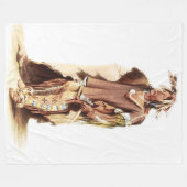 SIOUX-KRIEGER FLEECEDECKE (Vorderseite (Horizontal))