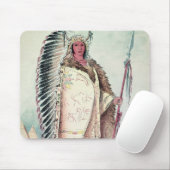 Sioux-Leiter, 'das schwarze Rock Mousepad (Mit Mouse)